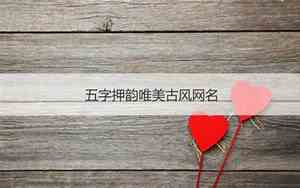 五个字伤感网名