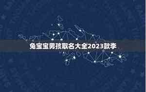 兔宝宝男孩名字大全李