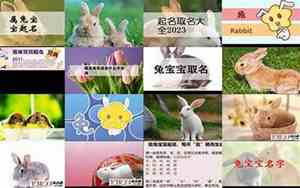 兔年生人公司起名