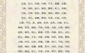 好听的名字宫廷女生