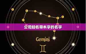 公司起名带石子