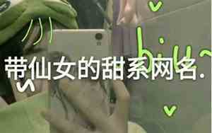 带仙女的网名