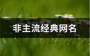 经典网名