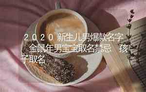 2020爆款宝宝名字