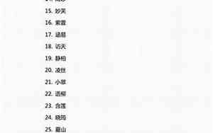 好听优雅高冷的名字男生