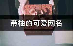 带柚的网名