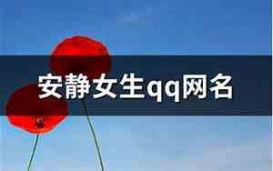 安静网名女生