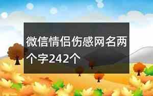 淡忘的网名
