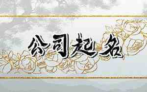 带轩字装饰公司名字