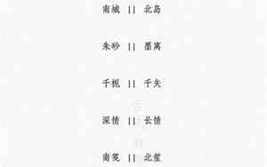 好名字网名情侣古风
