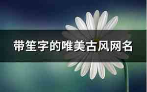 夜雨凉笙网名