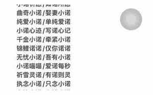 带有诺字的网名