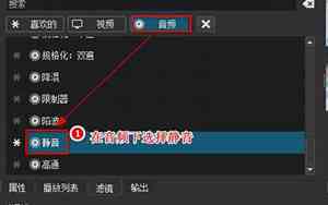 剪辑怎么把声音搞好听