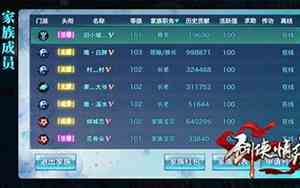 剑侠情缘中好听的名字