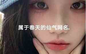 取一个高雅好听的网名