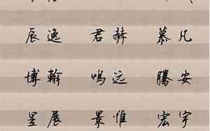 好听的鼠年名字