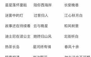 小网名