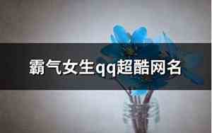 女生超酷网名