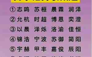 男孩用什么网名好听
