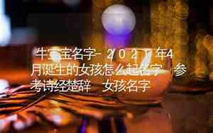 4月牛宝宝名字