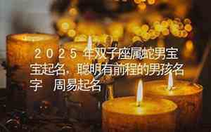 双子宝宝的名字