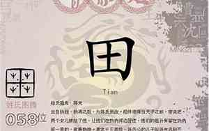 吴姓田姓宝宝名字