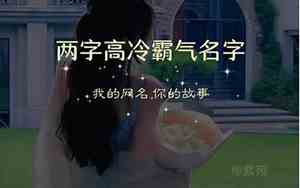 伤感女生网名两个字
