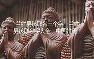兰姓氏宝宝名字男孩