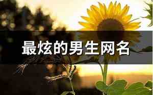最炫网名