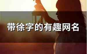 徐字网名