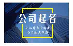 四人合资公司起名