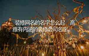 文化公司名字网名怎么起