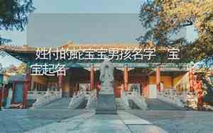 伤心的蛇宝宝名字