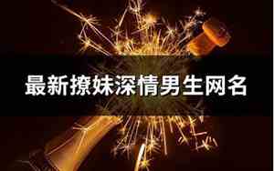 撩妹的网名