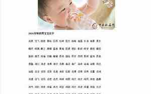 吉祥好听宝宝名字