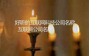 互联网公司名字专利
