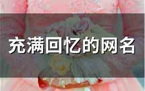 回忆的网名