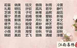 有鑫的好名字女孩子