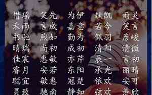 2019宝宝名字库师姓