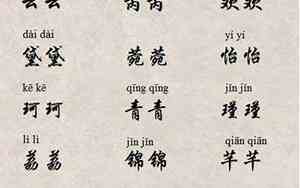 爸爸姓付女宝宝名字