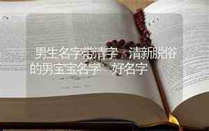 带清的宝宝名字