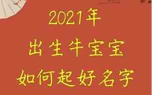 牛宝宝名字带谨字