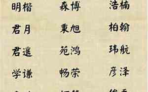 男宝宝名字带火带江