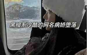 关于黑的网名
