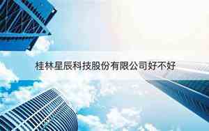 星辰公司名字好不