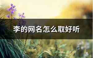 李俊珉好听吗网名
