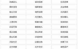 好听的农场名字古风