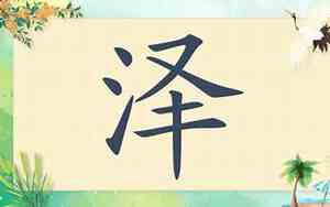 宝宝泽字名字