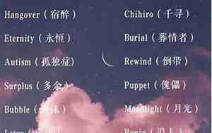 优美网名