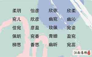 yx好听的女孩名字
